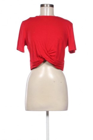 Bluzka damska H&M Divided, Rozmiar L, Kolor Czerwony, Cena 20,99 zł