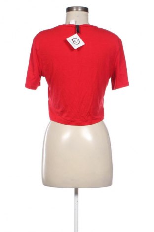 Bluzka damska H&M Divided, Rozmiar L, Kolor Czerwony, Cena 20,99 zł