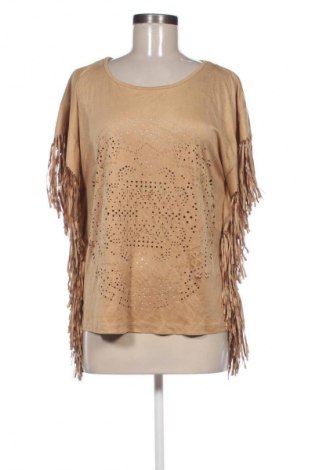 Дамска блуза Orfeonegro, Размер L, Цвят Кафяв, Цена 3,06 €