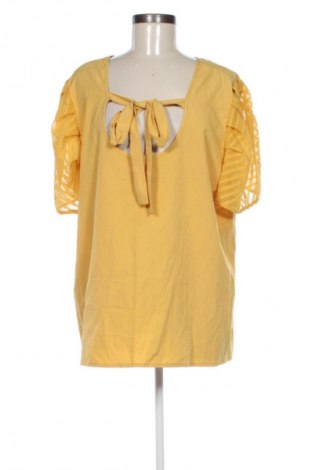 Damen Shirt SHEIN, Größe 3XL, Farbe Gelb, Preis 7,99 €