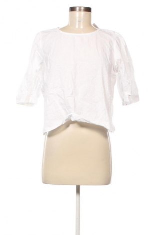 Bluzka damska Sinsay, Rozmiar L, Kolor Biały, Cena 22,48 zł