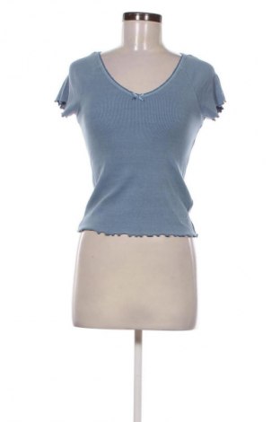 Дамска блуза Tommy Jeans, Размер L, Цвят Син, Цена 35,27 €, #134405042