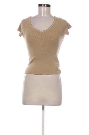 Дамска блуза Tommy Jeans, Размер M, Цвят Бежов, Цена 16,36 €, #134405788