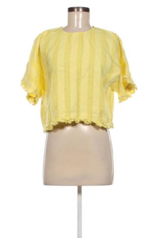 Bluză de femei Zara, Mărime S, Culoare Galben, Preț 47,99 Lei
