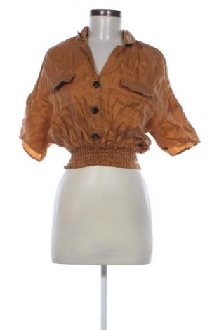 Damen Shirt Zara, Größe S, Farbe Braun, Preis 10,30 €
