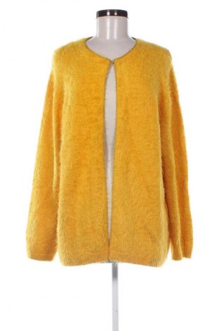 Damen Strickjacke Barbara Lebek, Größe XXL, Farbe Gelb, Preis 15,90 €