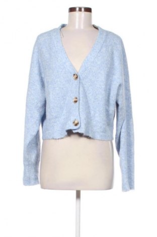 Damen Strickjacke Bershka, Größe L, Farbe Blau, Preis 7,99 €