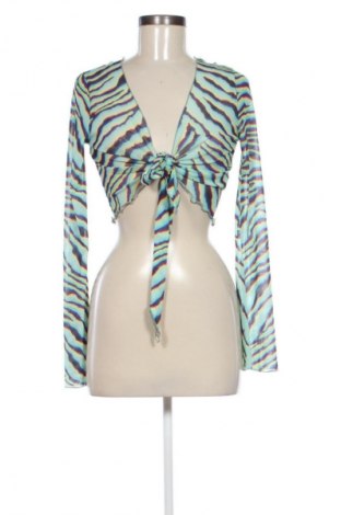 Damen Strickjacke Bershka, Größe S, Farbe Mehrfarbig, Preis 1,99 €