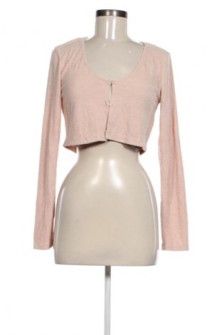 Damen Strickjacke Bershka, Größe S, Farbe Rosa, Preis 10,99 €