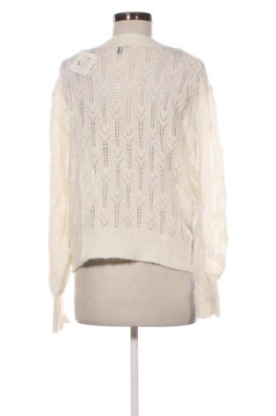 Damen Strickjacke C&A, Größe M, Farbe Ecru, Preis 10,99 €