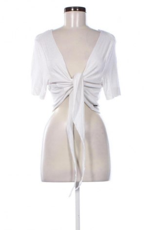 Damen Strickjacke Kenny S., Größe M, Farbe Weiß, Preis 2,99 €