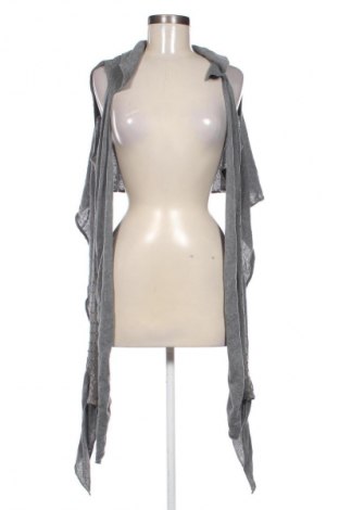 Damen Strickjacke Oui, Größe L, Farbe Grau, Preis 7,99 €