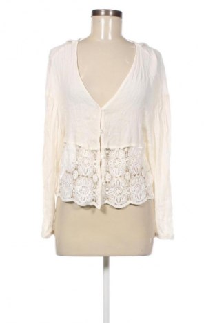 Damen Strickjacke Page One, Größe L, Farbe Ecru, Preis 5,99 €