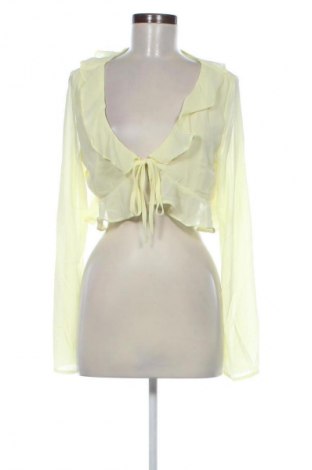 Γυναικεία ζακέτα SHEIN, Μέγεθος L, Χρώμα Κίτρινο, Τιμή 2,99 €