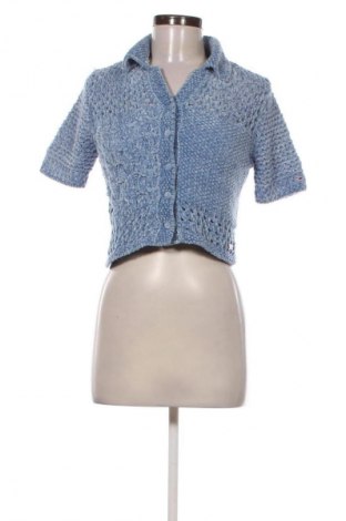 Damen Strickjacke Tommy Jeans, Größe M, Farbe Blau, Preis € 107,99