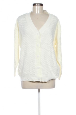 Damen Strickjacke Unbranded, Größe M, Farbe Ecru, Preis 11,99 €