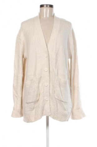 Damen Strickjacke Uniqlo, Größe L, Farbe Ecru, Preis 14,99 €