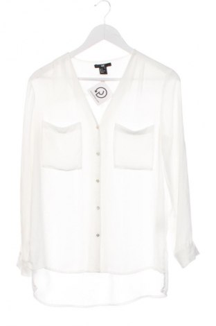 Γυναικείο πουκάμισο H&M, Μέγεθος XS, Χρώμα Λευκό, Τιμή 6,99 €