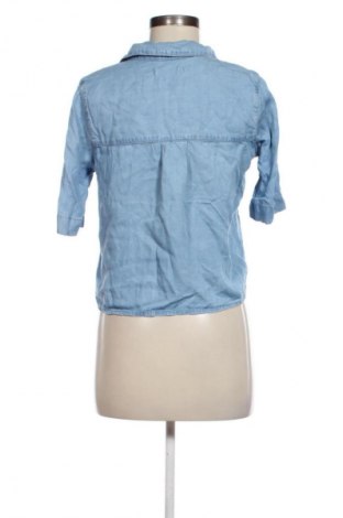 Γυναικείο πουκάμισο Mango, Μέγεθος S, Χρώμα Μπλέ, Τιμή 7,99 €