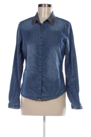 Γυναικείο πουκάμισο ONLY, Μέγεθος M, Χρώμα Μπλέ, Τιμή 18,56 €
