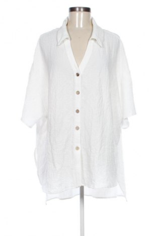Γυναικείο πουκάμισο SHEIN, Μέγεθος XL, Χρώμα Λευκό, Τιμή 8,99 €