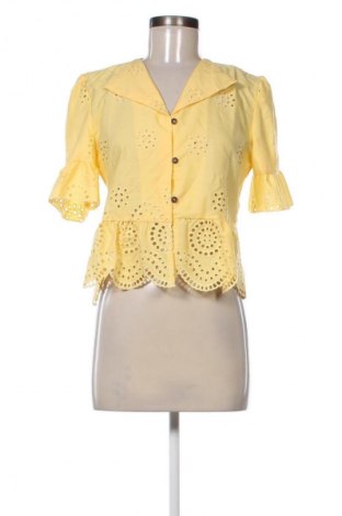 Γυναικείο πουκάμισο SHEIN, Μέγεθος M, Χρώμα Κίτρινο, Τιμή 3,99 €
