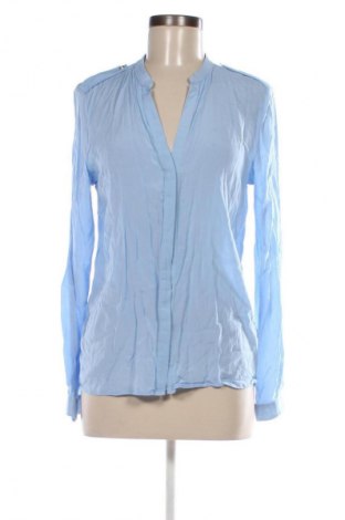 Γυναικείο πουκάμισο Zara, Μέγεθος L, Χρώμα Μπλέ, Τιμή 5,11 €