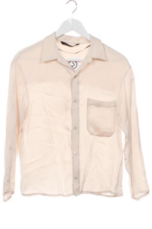 Γυναικείο πουκάμισο Zara, Μέγεθος XS, Χρώμα  Μπέζ, Τιμή 3,99 €