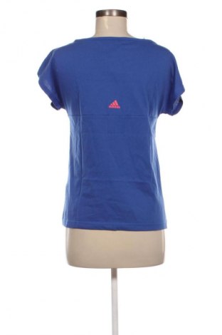 Damen T-Shirt Adidas, Größe S, Farbe Blau, Preis 13,17 €