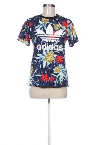 Damen T-Shirt Adidas Originals, Größe XXS, Farbe Mehrfarbig, Preis 18,18 €