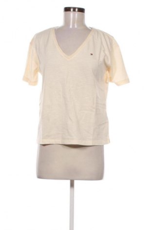 Tricou de femei Tommy Hilfiger, Mărime XS, Culoare Bej, Preț 95,99 Lei, #134406186