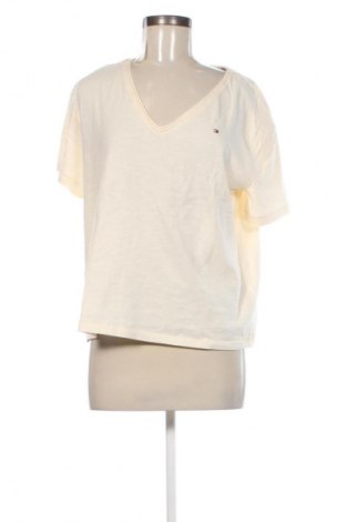 Damen T-Shirt Tommy Hilfiger, Größe M, Farbe Ecru, Preis 23,99 €