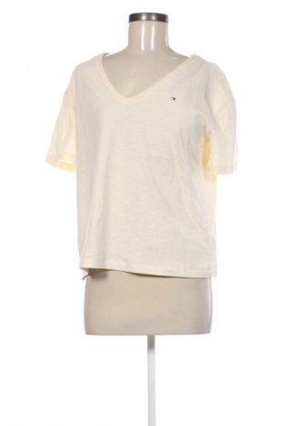 Damen T-Shirt Tommy Hilfiger, Größe S, Farbe Ecru, Preis 23,99 €