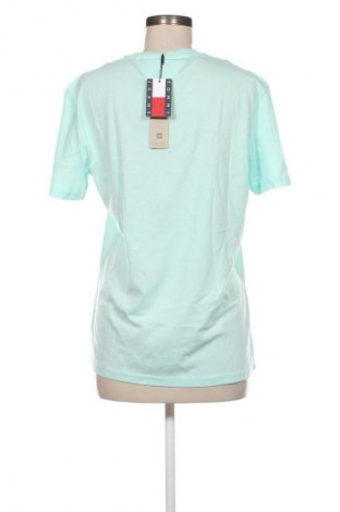 Дамска тениска Tommy Jeans, Размер L, Цвят Зелен, Цена 20,45 €