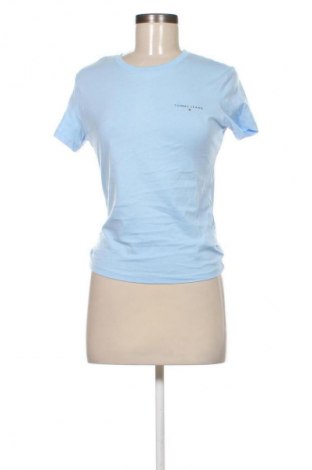 Damski T-shirt Tommy Jeans, Rozmiar M, Kolor Niebieski, Cena 137,99 zł