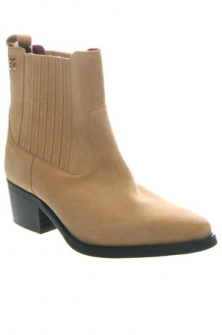 Damskie botki Tommy Hilfiger, Rozmiar 38, Kolor Beżowy, Cena 283,99 zł