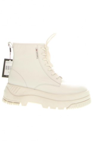 Botine de damă Tommy Jeans, Mărime 41, Culoare Alb, Preț 333,99 Lei