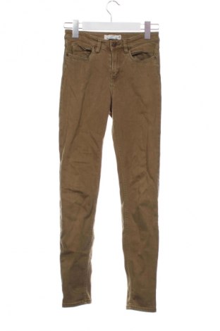 Damskie jeansy H&M, Rozmiar XS, Kolor Zielony, Cena 27,40 zł