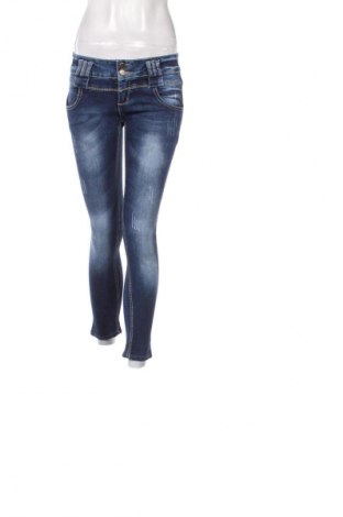 Damskie jeansy Hello Miss, Rozmiar M, Kolor Niebieski, Cena 21,99 zł