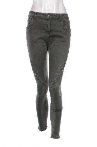 Damskie jeansy One Love, Rozmiar S, Kolor Zielony, Cena 26,79 zł