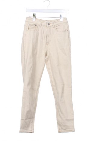 Damskie jeansy Sinsay, Rozmiar S, Kolor Beżowy, Cena 31,82 zł