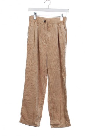 Damen Cordhose H&M, Größe XXS, Farbe Beige, Preis 2,99 €