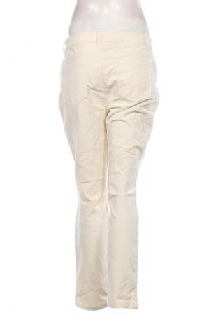 Pantaloni de velvet de femei Talbots, Mărime L, Culoare Ecru, Preț 18,99 Lei