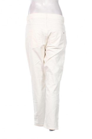 Pantaloni de velvet de femei Tommy Hilfiger, Mărime L, Culoare Ecru, Preț 241,99 Lei