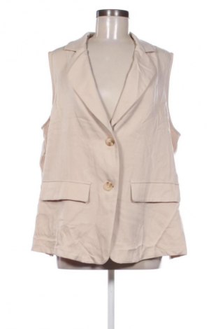 Дамски елек SHEIN, Размер XXL, Цвят Бежов, Цена 15,84 €, #134359268