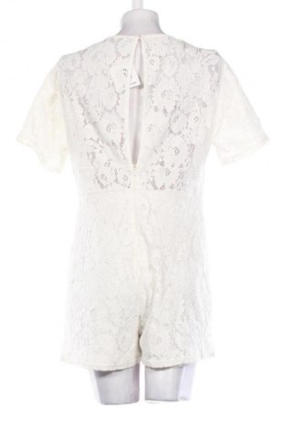 Kurzer Damenoverall Amisu, Größe M, Farbe Ecru, Preis 13,99 €