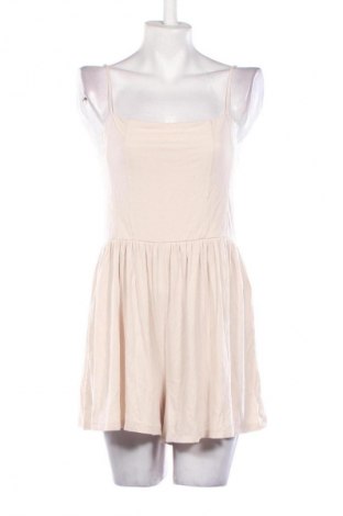 Kurzer Damenoverall H&M, Größe L, Farbe Beige, Preis 10,99 €