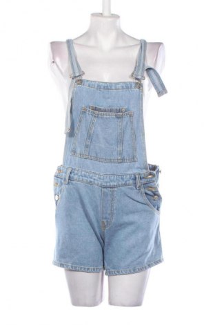 Дамски къс гащеризон Pull&Bear, Размер M, Цвят Син, Цена 9,20 €