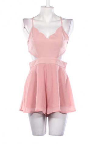 Kurzer Damenoverall SHEIN, Größe M, Farbe Aschrosa, Preis 8,99 €