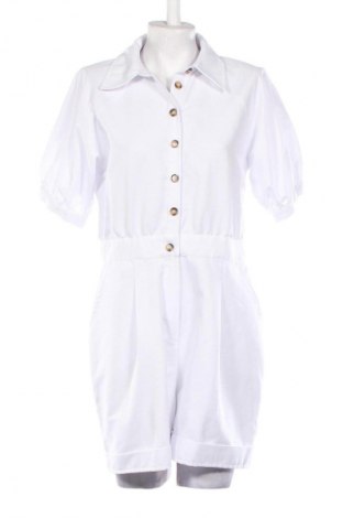 Kurzer Damenoverall Trendyol, Größe L, Farbe Weiß, Preis 24,04 €